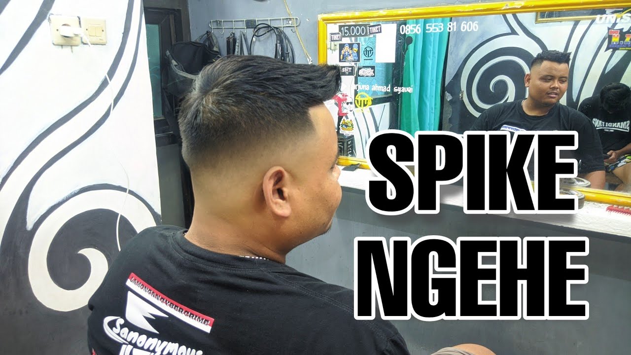 FADE SPIKY HAIRCUT