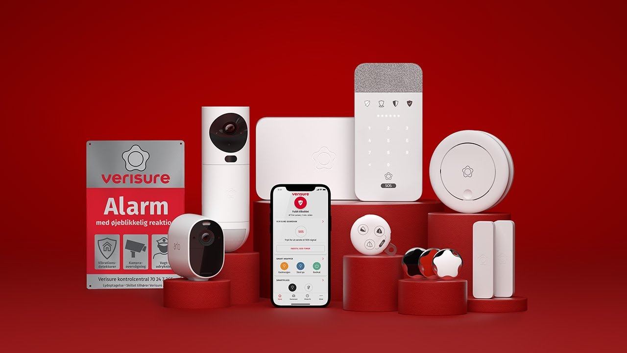 Verisure alarmsystemer - vores produkter og services (dec .2021)