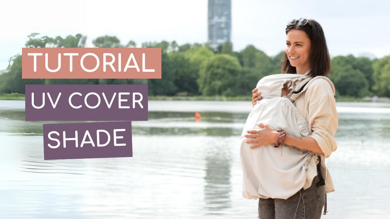 UV Cover f&uuml;r die Babytrage | UPF 50+ Schutz im Sommer von mamalila