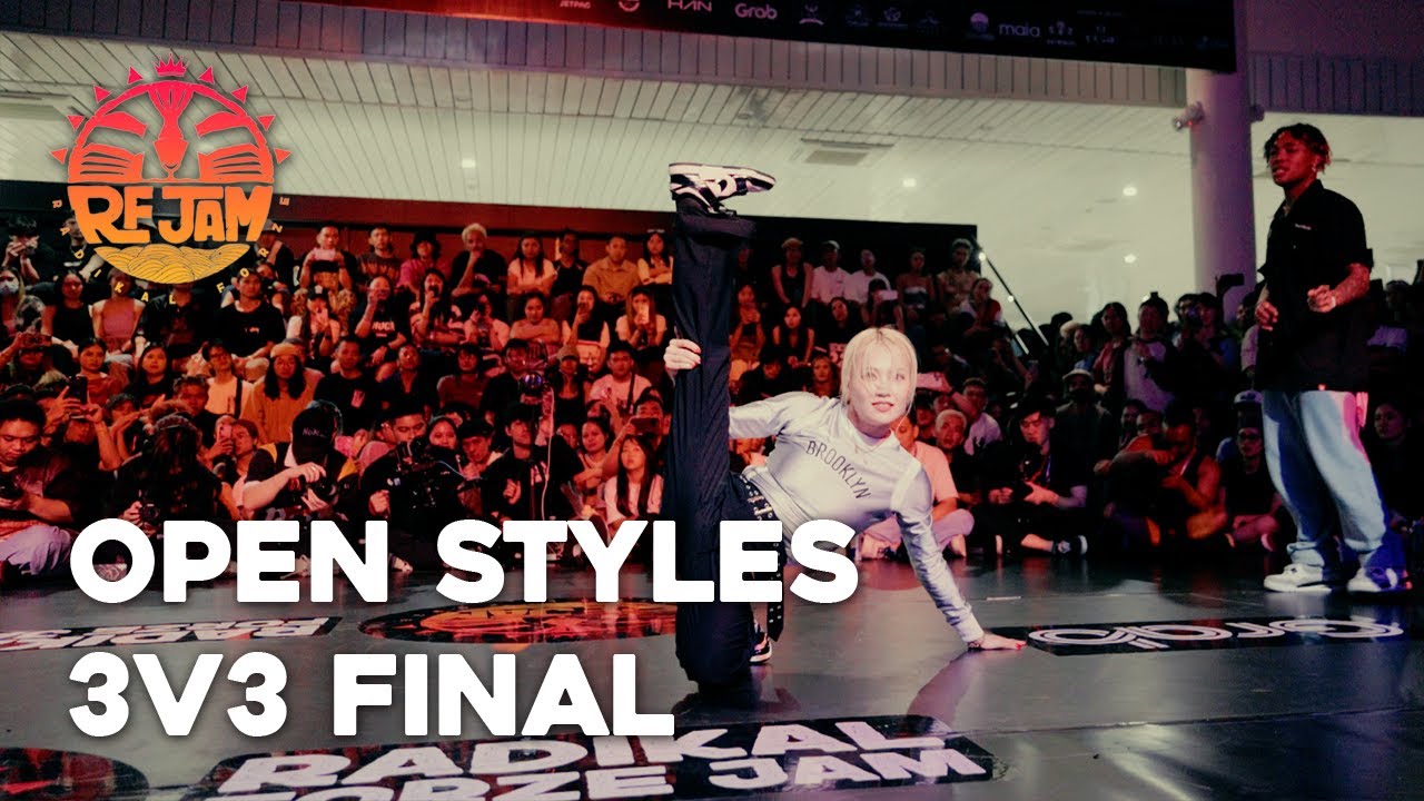 HozinKaBuki VS Happy Boys | 3V3 Open Styles | FINAL | Radikal Forze Jam 2024