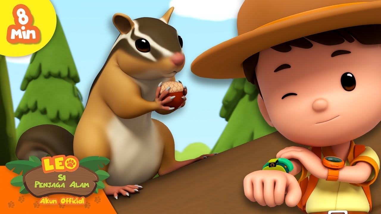 TANGKAP TUPAI ITU! | Leo Si Penjaga Alam | Kartun Anak