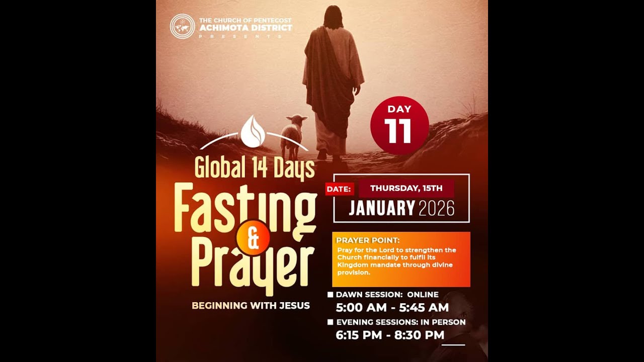THE CHURCH OF PENTECOST - ACHIMOTA AREA - HOUR GRACE TUESDAY MORNING PRAYERS