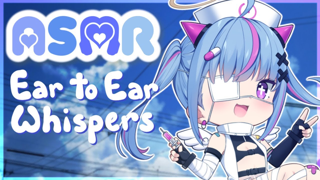 ASMR | 👂 Ear to Ear Whispering ☁️ [ JP Onomatopoeia ]