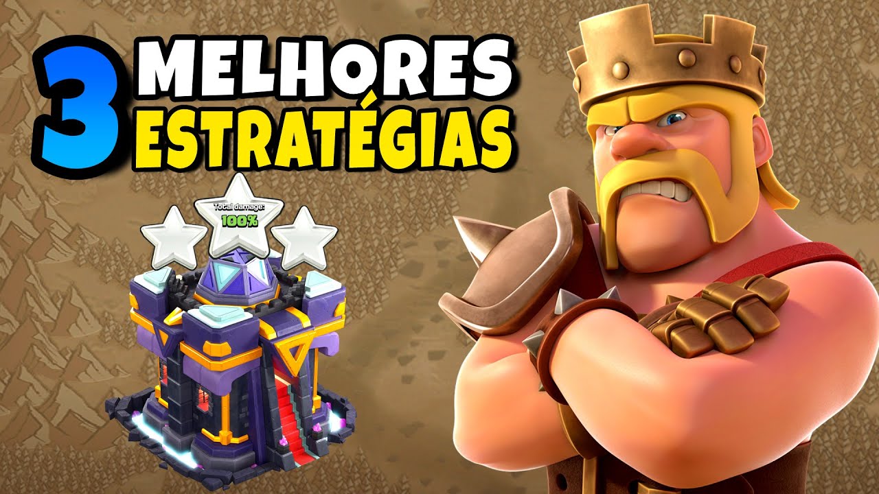 AS 3 MELHORES ESTRATÉGIAS PARA DAR PT CV15 E ATÉ EM CV16 | Clash Of Clans