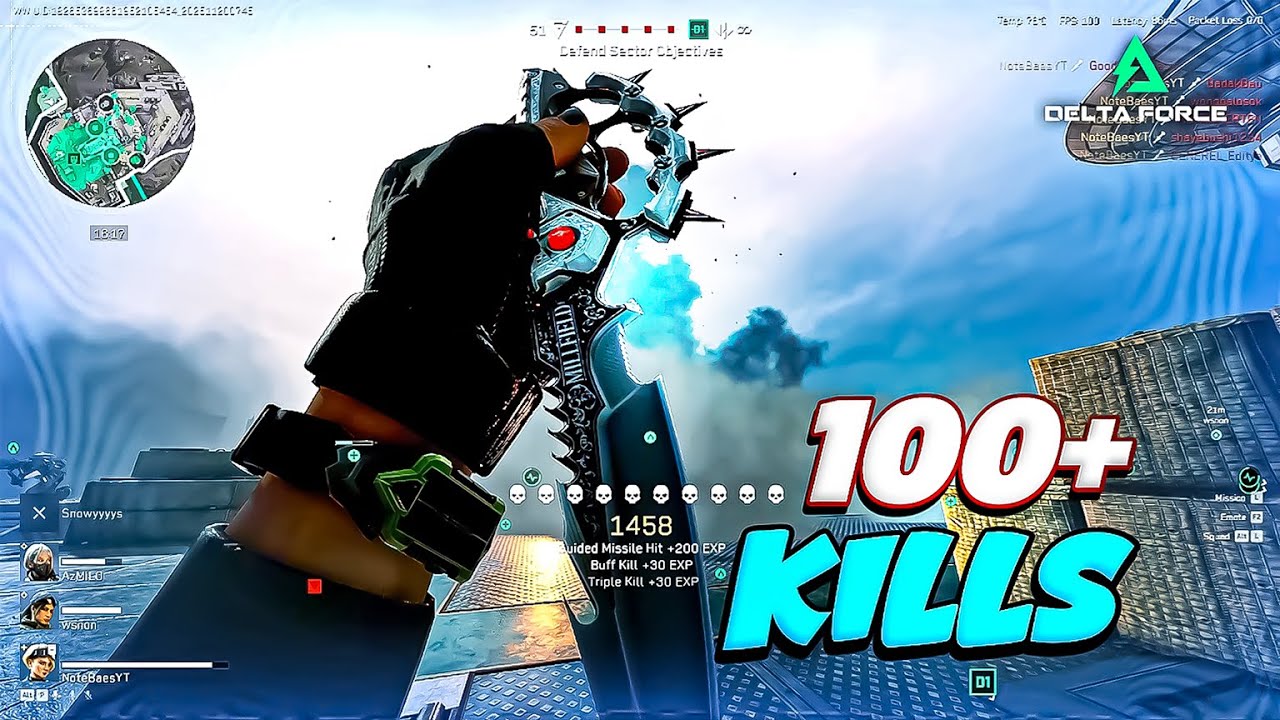 NO RECOIL MK4 IS INSANE DELTA FORCE GAMEPLAY