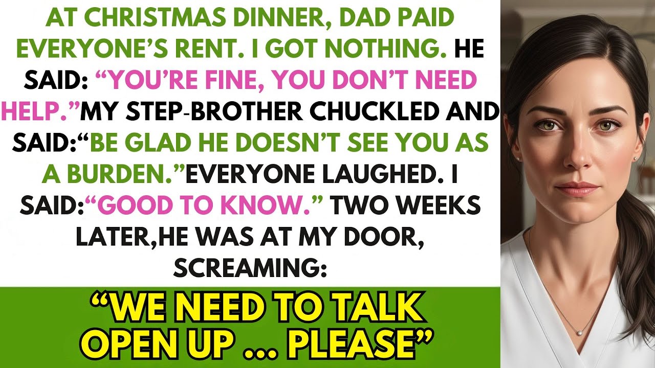 My Dad Paid Everyone’s Rent At Thanksgiving—Except Mine. Two Weeks Later, He Was Begging Me...