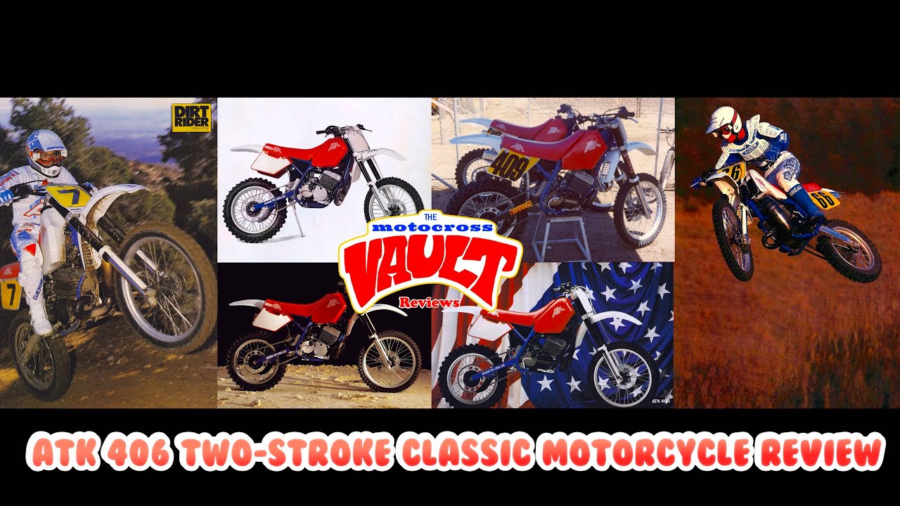 Обзор ATK 406 1988–1989 годов | Уникальный кроссовый мотоцикл американского производства