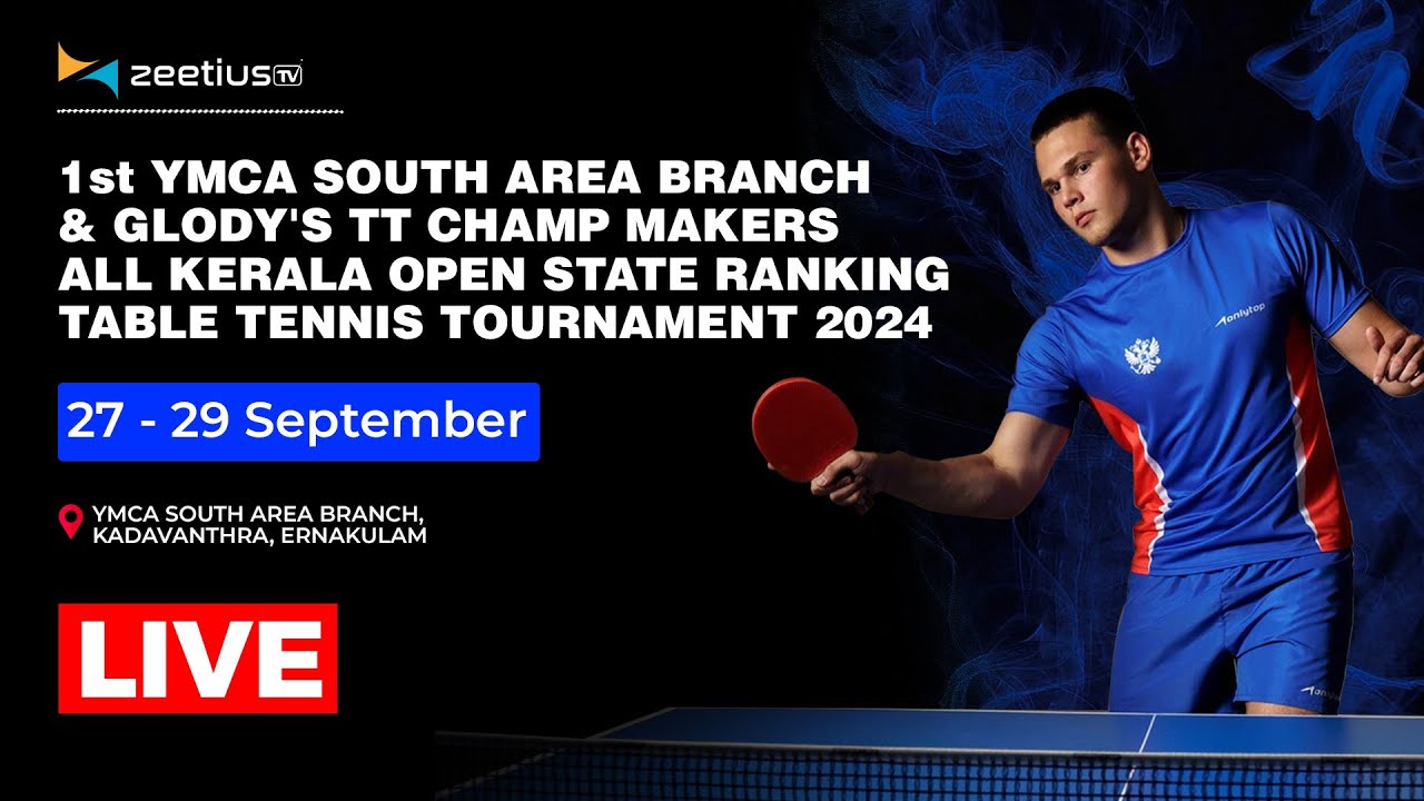 Day 3  | Table 1 | All KERALA OPEN STATE RANKING TABLE TENNIS TOURNAMENT 2024 |  Ernakulam