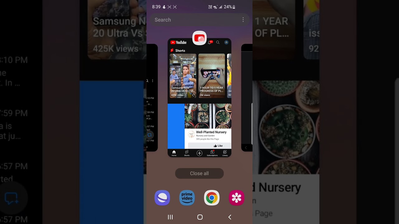 RECENT APPS LOCK 🔐IN SAMSUNG!!