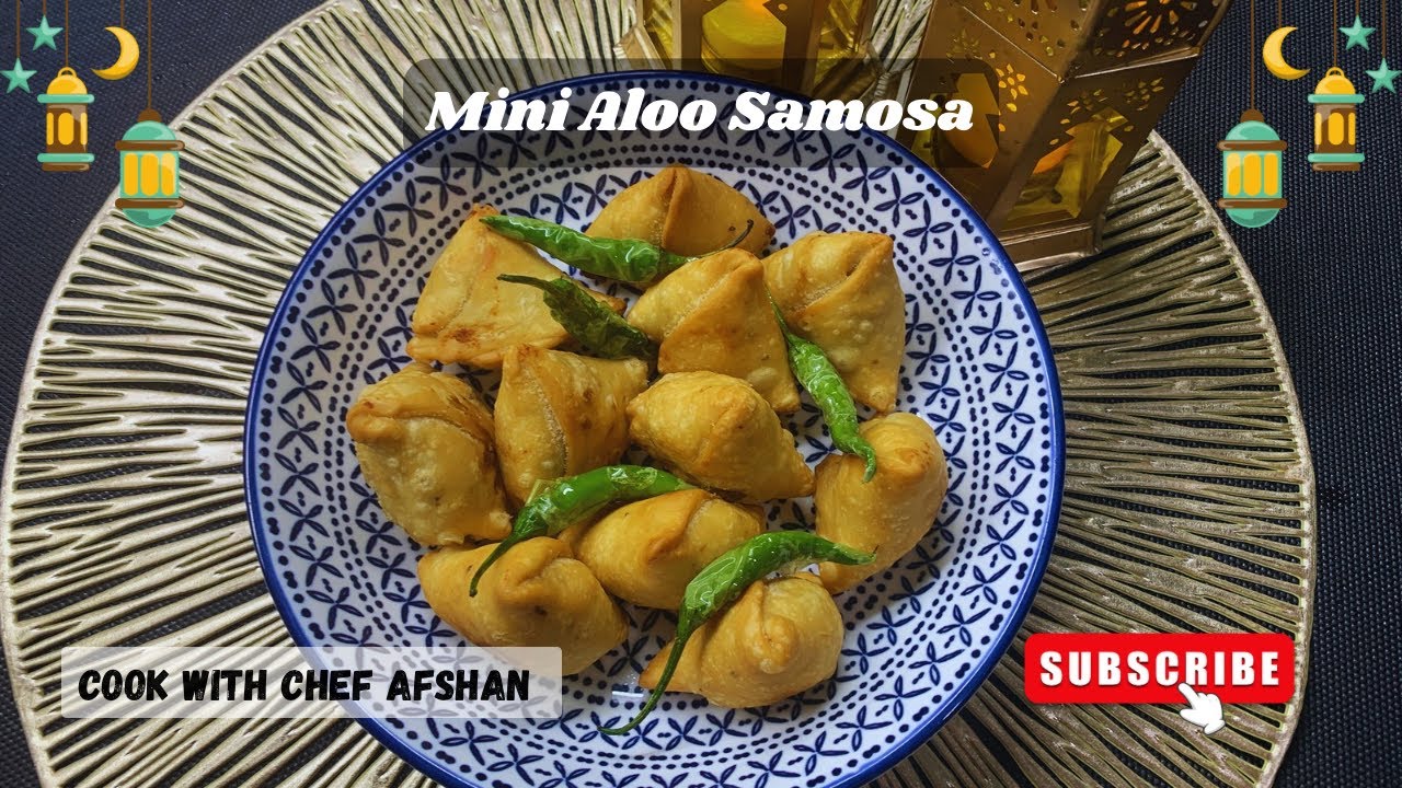 Ramadan Series Ep:-12 Mini Aloo Samosa Recipe | Mini Samosa For Iftar Recipe | 