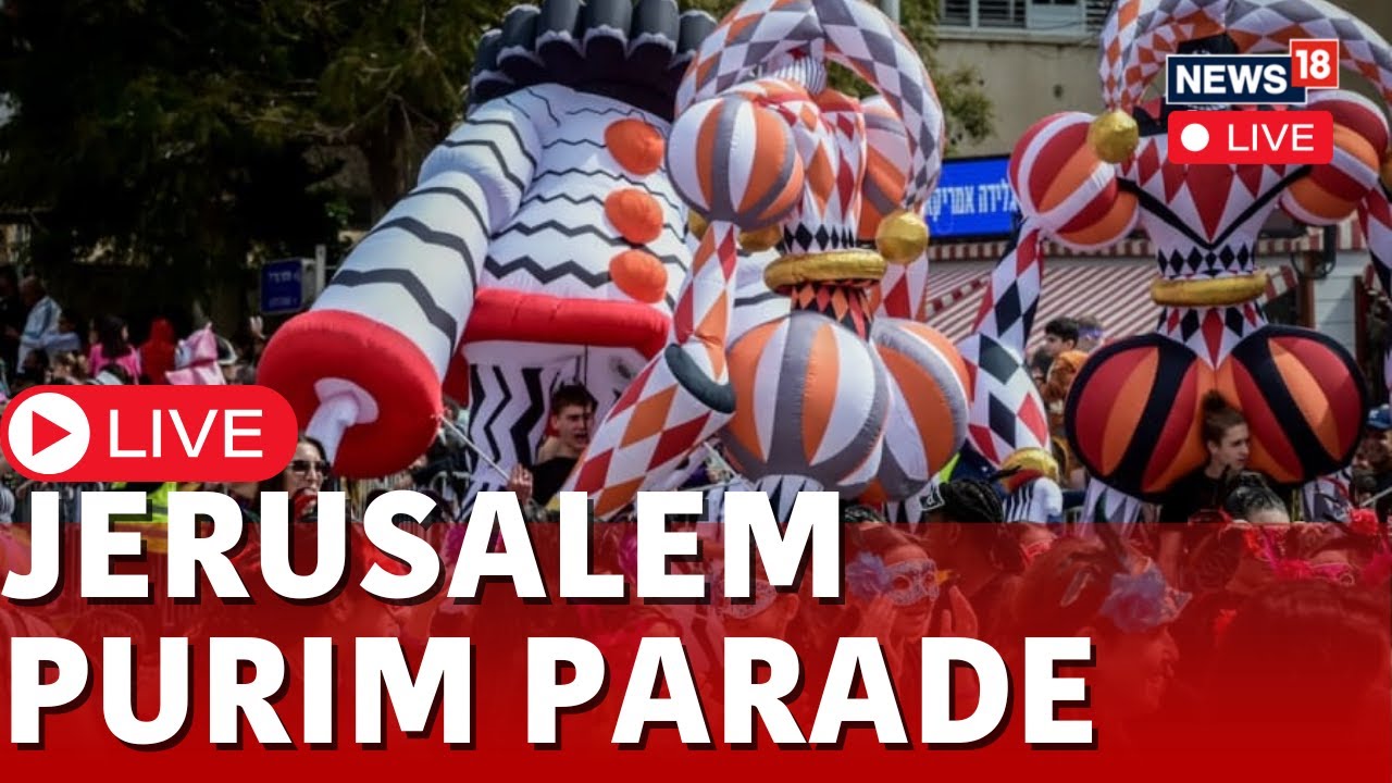 Purim Parade Jerusalem LIVE | Jerusalem Holds First Purim Parade Since 1982 LIVE | Jerusalem LIVE