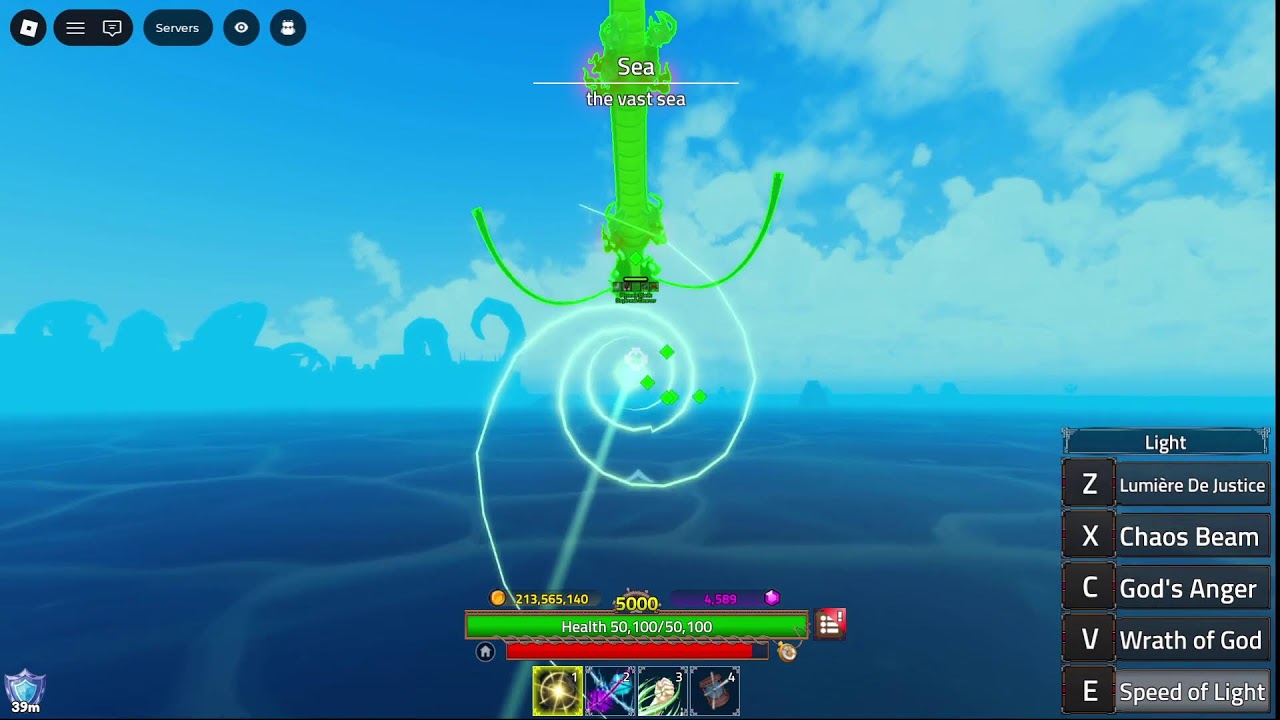 Trying to get haram fist in king legacy