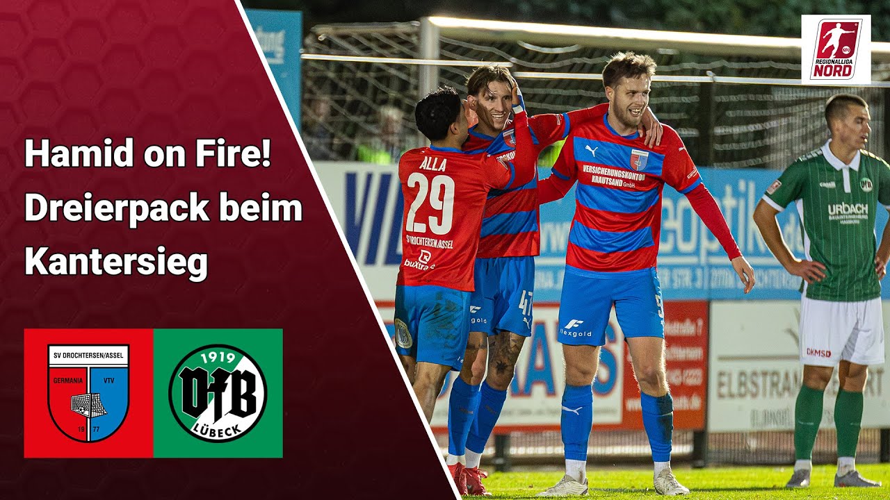 SV Drochtersen/Assel - VfB L&uuml;beck | Regionalliga Nord 15. Spieltag