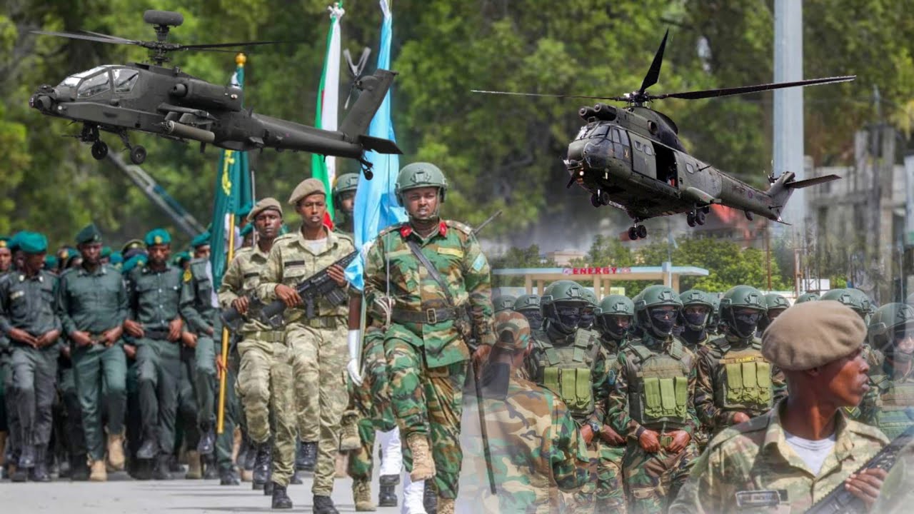 DAAWO: Diyaaradaha dagaalka Xoogga dalka oo ka qeyb Qaatay dabaal daga 1da Luuliyo