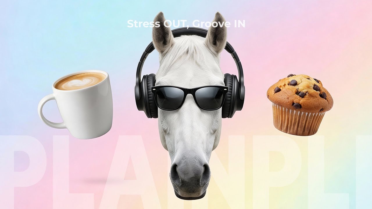 📮 Заканчиваем дела, но энергия всё ещё на высоте 🐎 BGM, который поможет сосредоточиться на работе 🎧