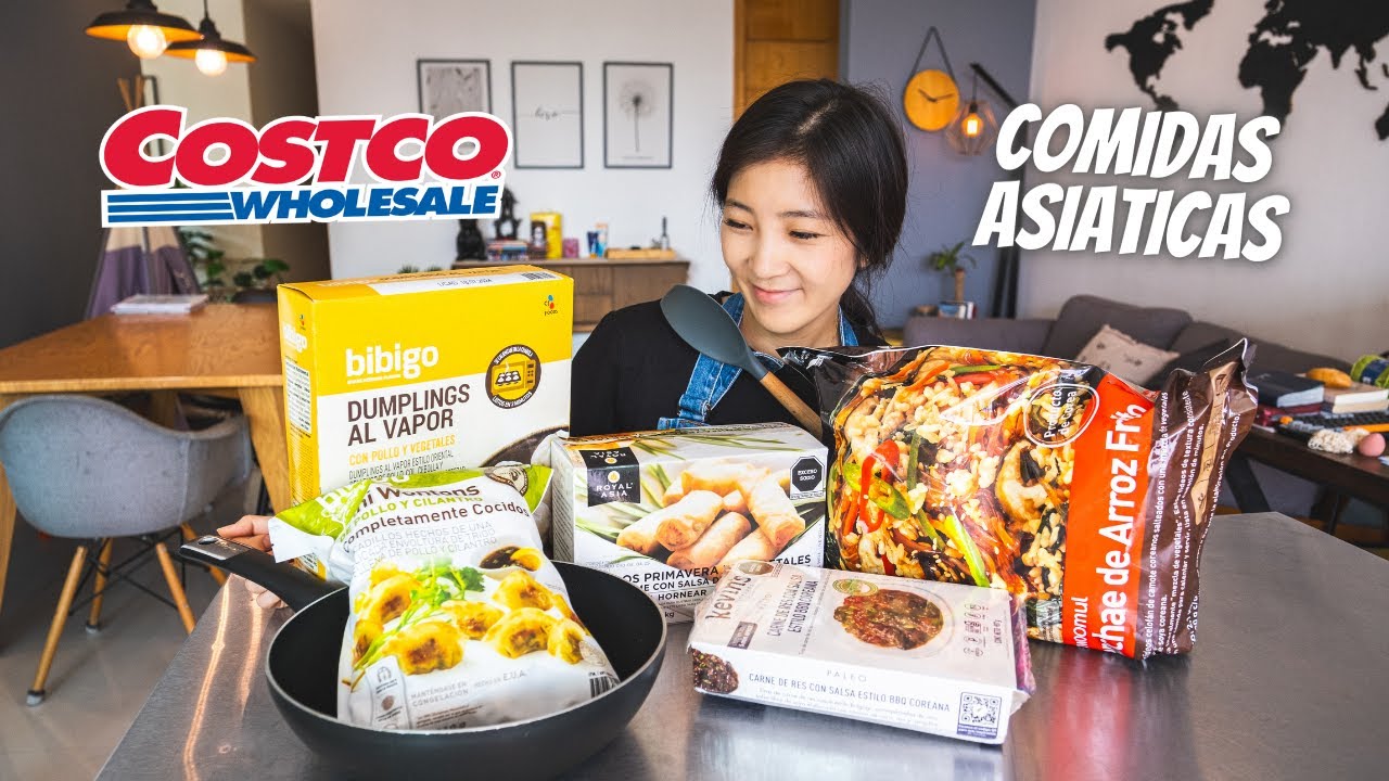 Comidas Asiáticas de CostcoㅣVamos a Probar y Mejorar👌🏻