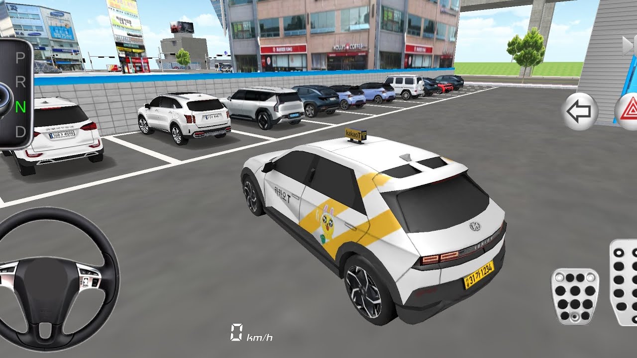 Washing all the cars of the city in 3D Driving Class Game - New video -3D Driving Class -2026