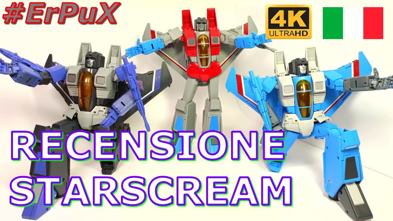 STARSCREAM + SEEKERS  ::: EAGLE EG-01, Takara KO ::: recensione ITA :::  Transformers Masterpiece