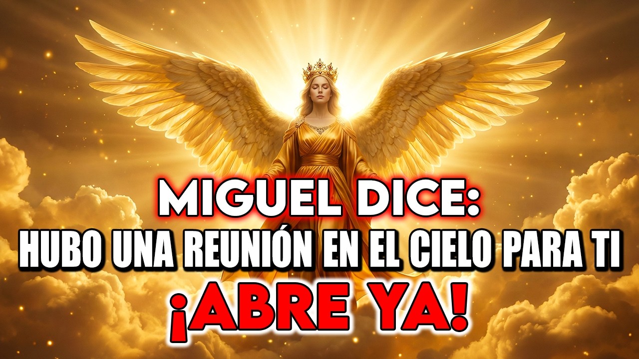 🔴 QUEDAN 9 SEGUNDOS — EL ARCÁNGEL SAN MIGUEL DICE: ¿Por qué el cielo lloró al mencionar tu nombre?