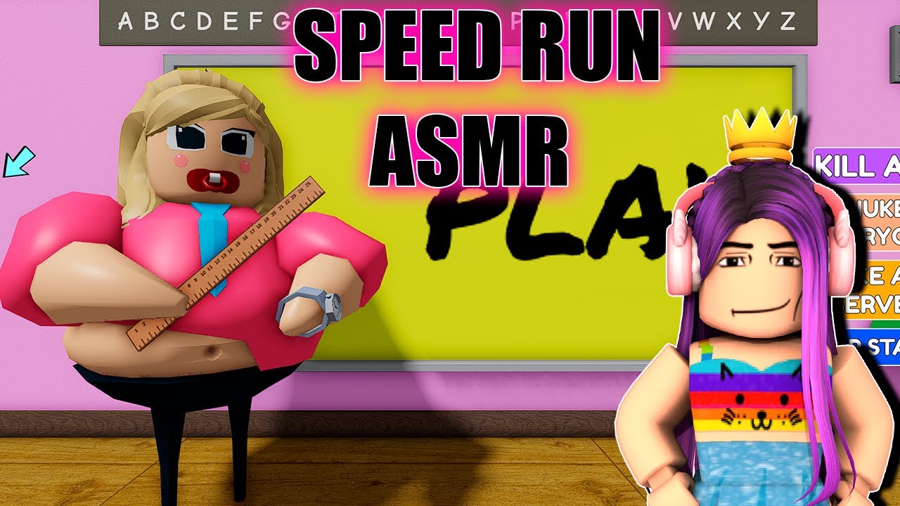 SPEED RUN - PRINCESS SOFIA BARRY'S PRISION  SCHOOL RUN! OBBY