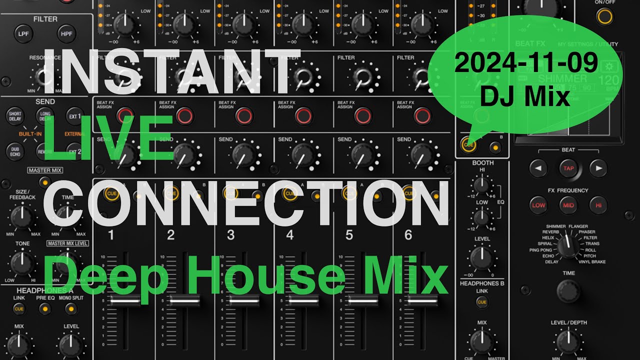 20241109 Deep House Mix / DJM-V10 #housemusic #soulfulhouse #deephouse #afrohouse #maw #AlphaTheta