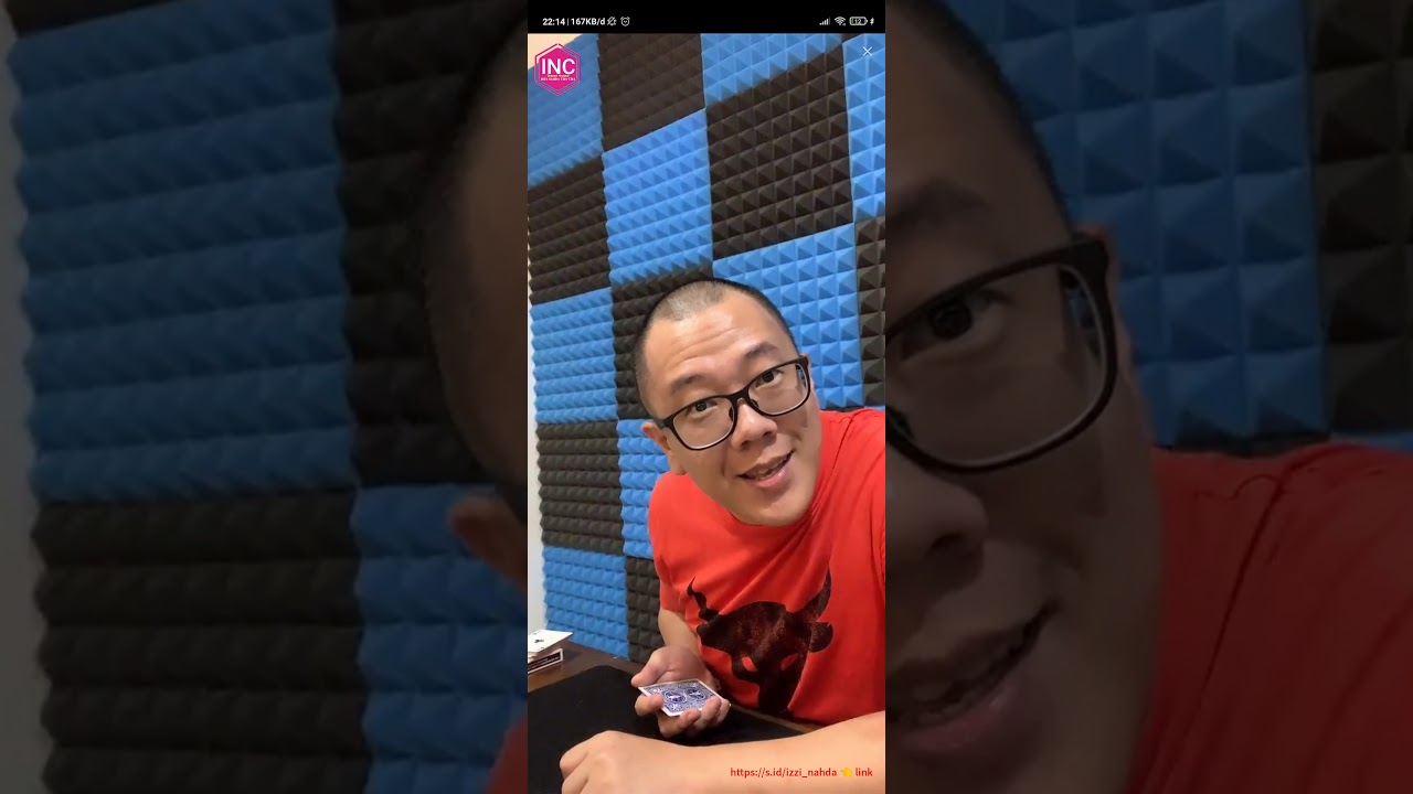 Nasihat pesulap legend Rynku Viceroy kartu naik keatas diulang berkali-kali tetep naik live bigo