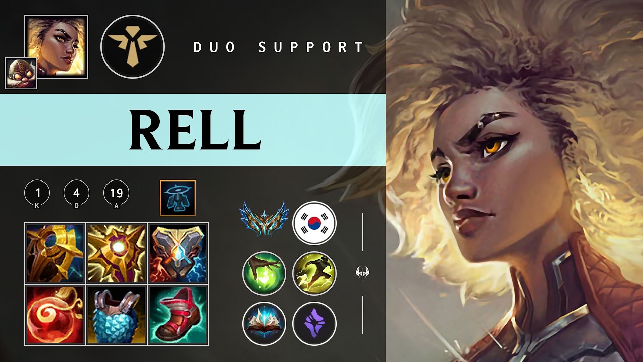 Rell Support vs Rakan - KR Challenger Patch 26.05
