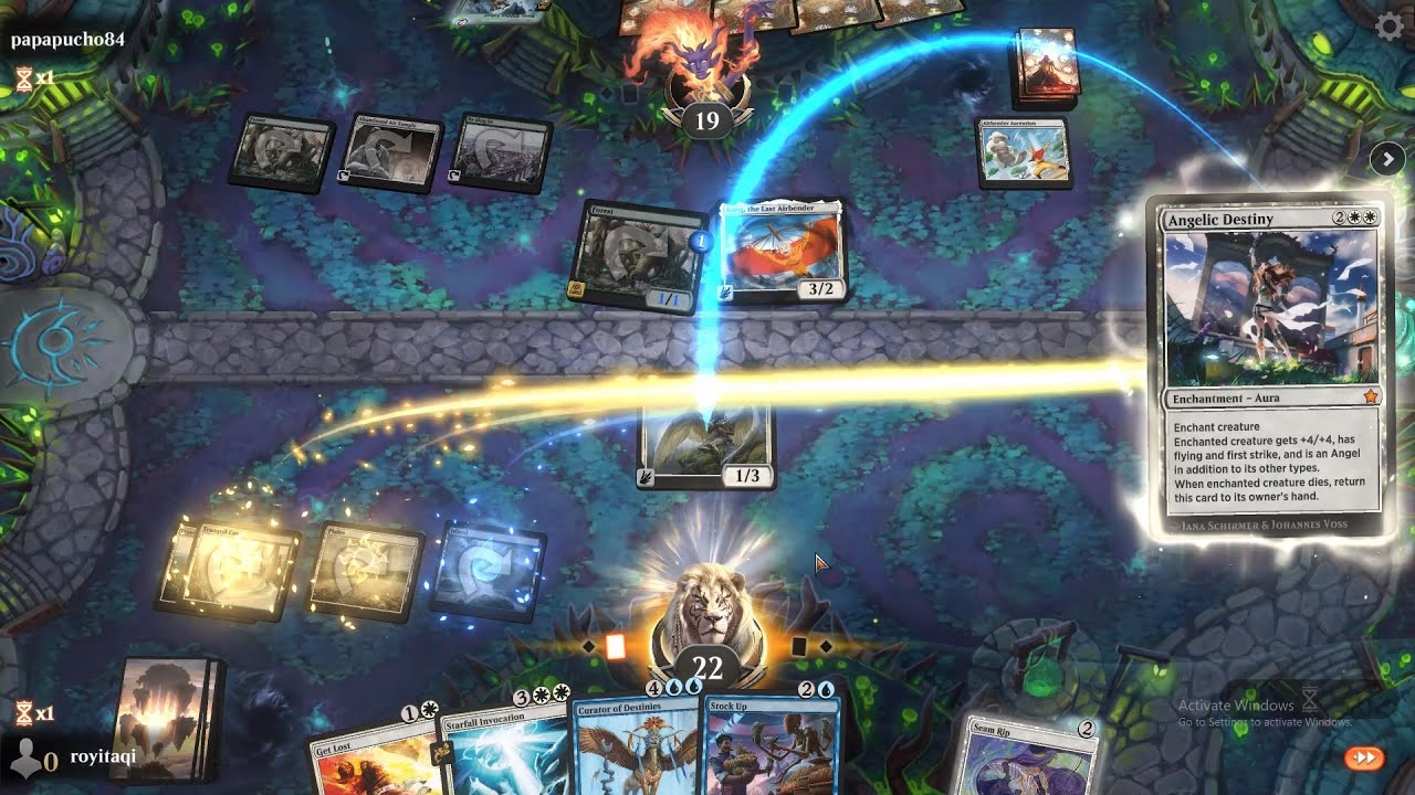 Angelic Destiny - MTG Gameplay