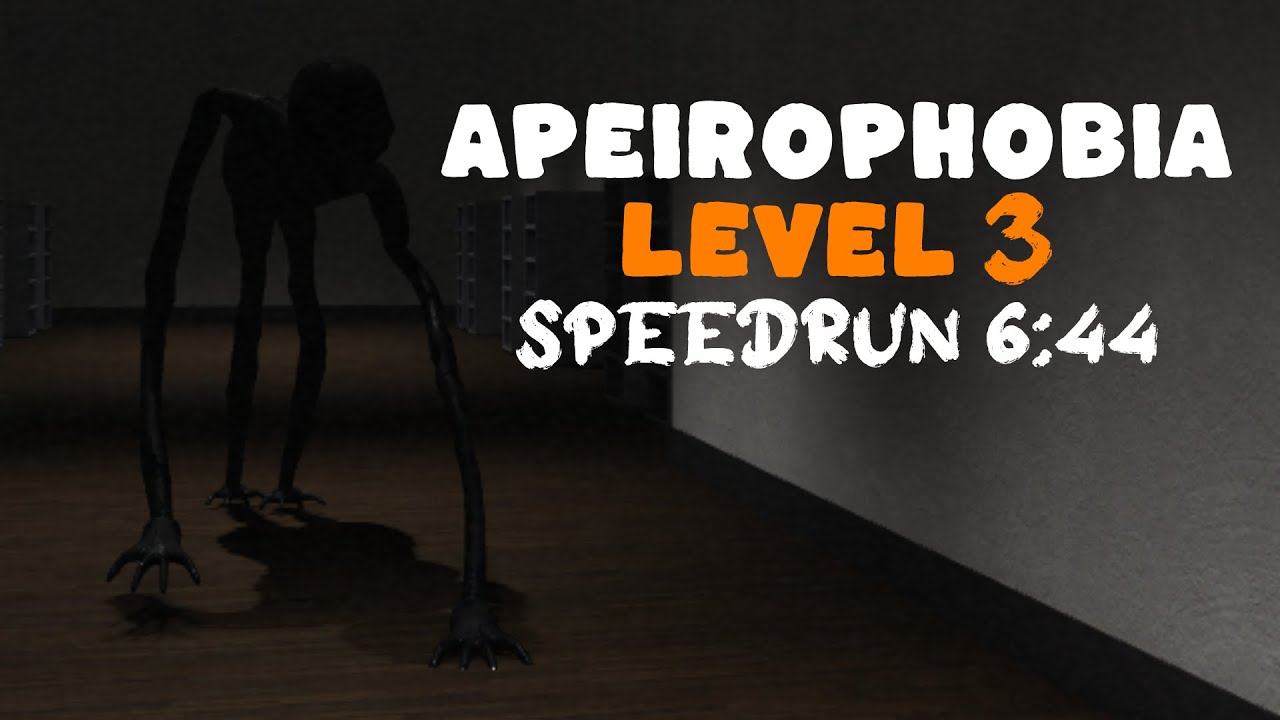 Roblox Apeirophobia Level 3 Speedrun 6:44 Solo