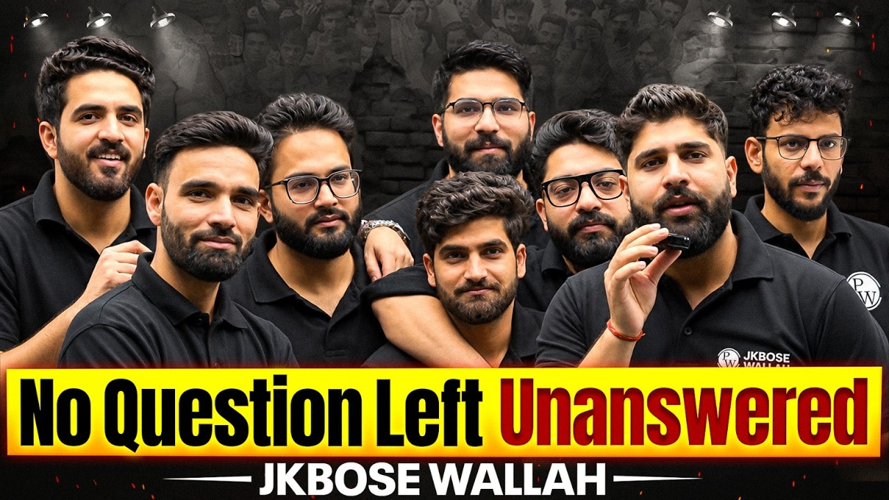 No Question Left Unanswered! | 1st Time in J&K History! 🔥