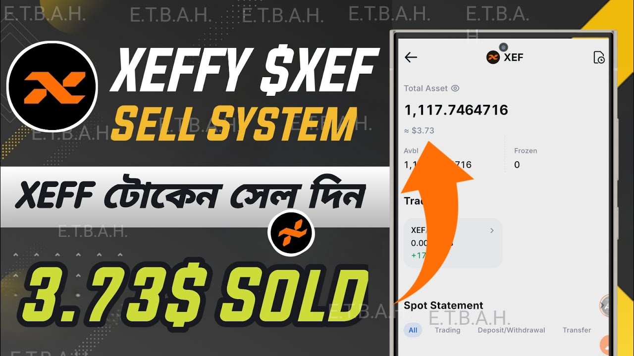 Xeffy Token Sell Video | XEF Sell System | Xeffy Airdrop | Binance New Offer Today #Xeffy #Binance