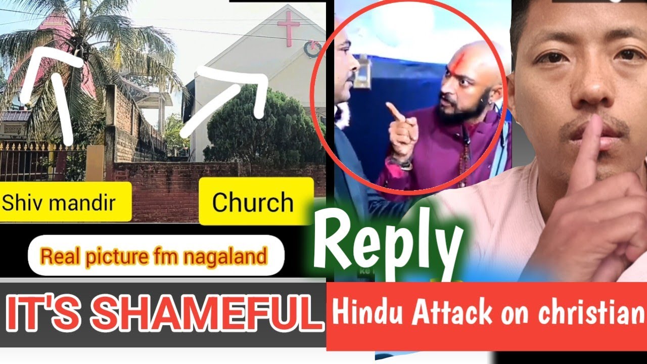 REPLY !  HINDU ATTACK CHRISTIAN IT'S SHAMEFUL|| IMP MESSAGE FOR HINDUS 