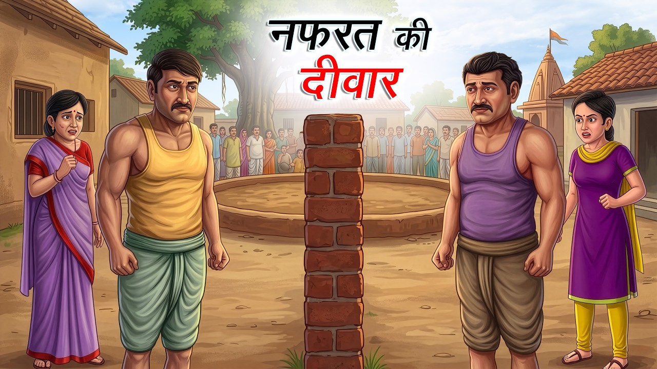 नफरत की दीवार | Nafrat Ki Deewar | Hindi Kahaniya | Animated Stories