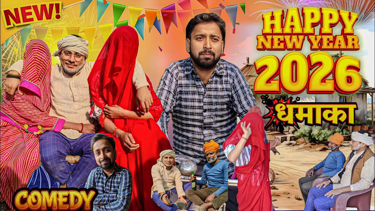 New year 2026 धमाका 😂 || comedy video || by ARD Team || Mayank Dubey || #hindicomedy#desicomedy