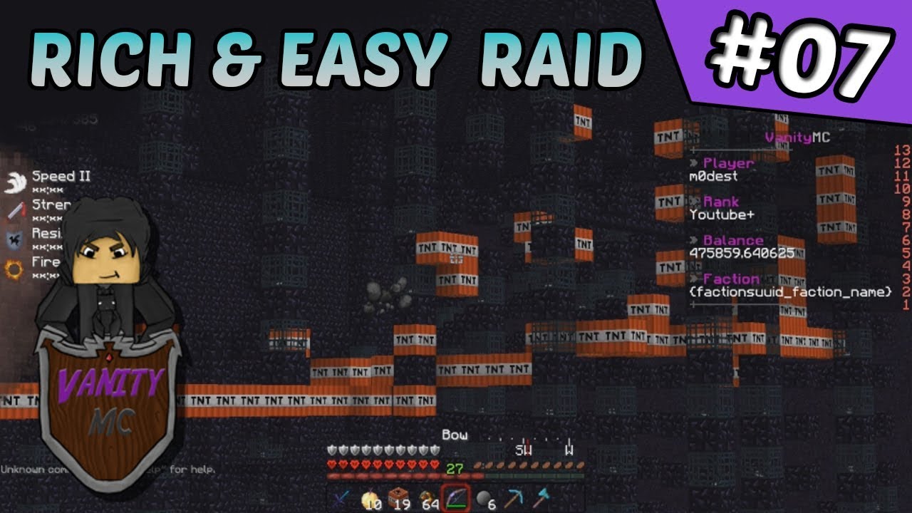 I GOT BANNED FOR RAIDING F TOP #1 ?! | VanityMC #7 (Minecraft Factions)