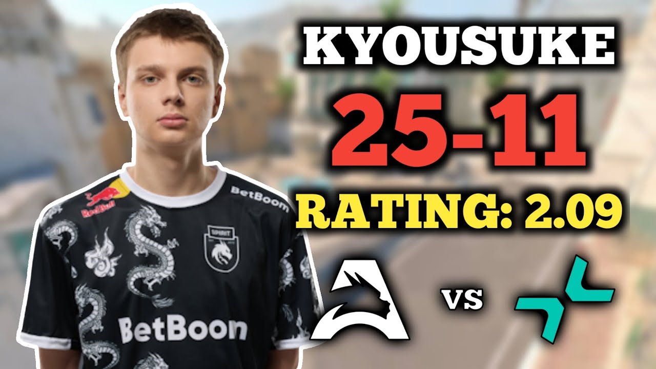 CS2 DEMO | KYOUSUKE (25-11) SPIRIT ACADEMY vs PARAVISION (DUST2) | BETBOOM LANDELAN 2