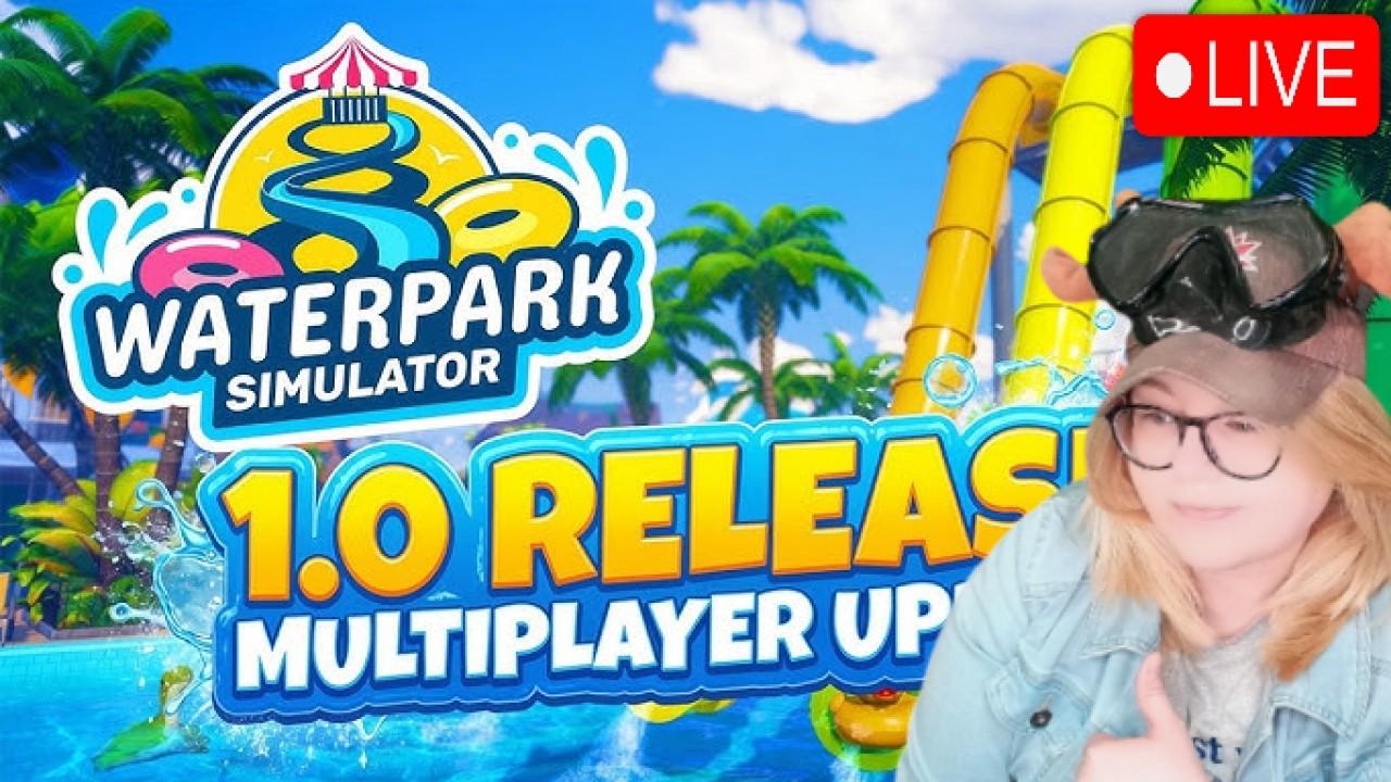 Waterpark Simulator with my friends! (early access)