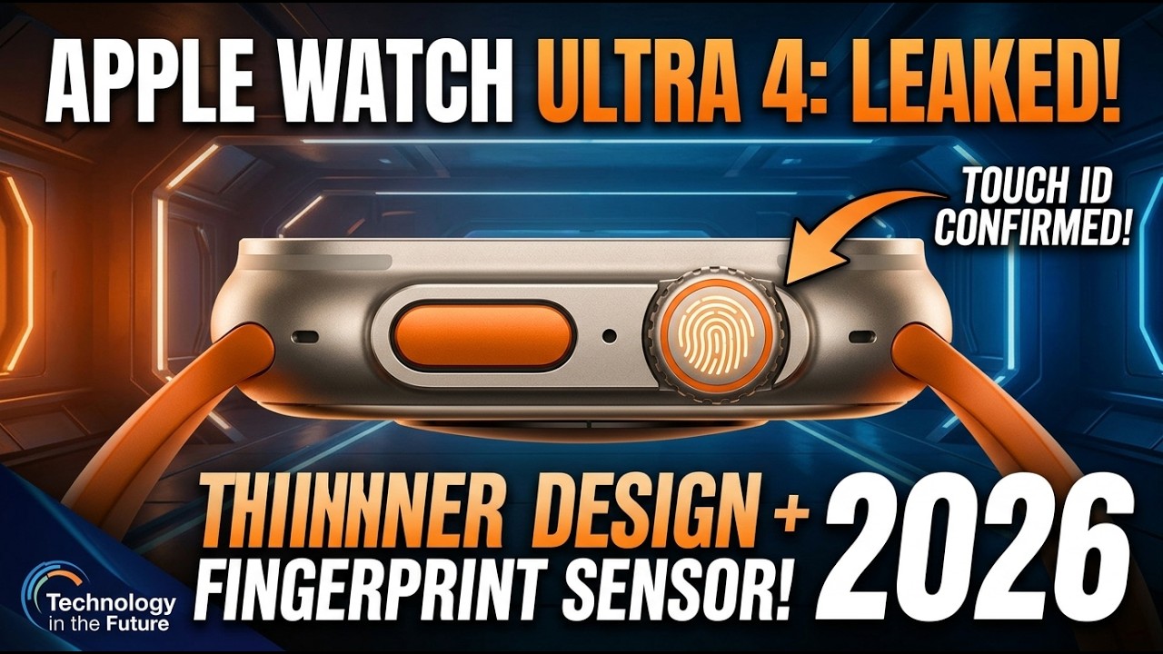 Apple Watch Ultra 4 First Look: Thinner, Lighter, Better!