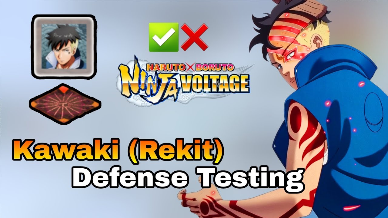 Kawaki (Rekit) Defense Testing (Outfeild) Analysis☆ | NxB Nv