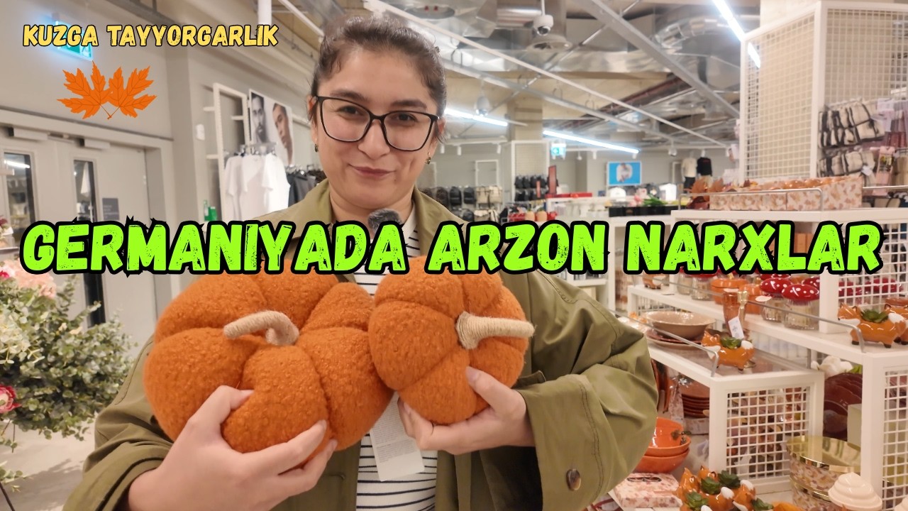 Germaniyada arzon do´konga OBZOR. Kuzga tayyorgarlik!