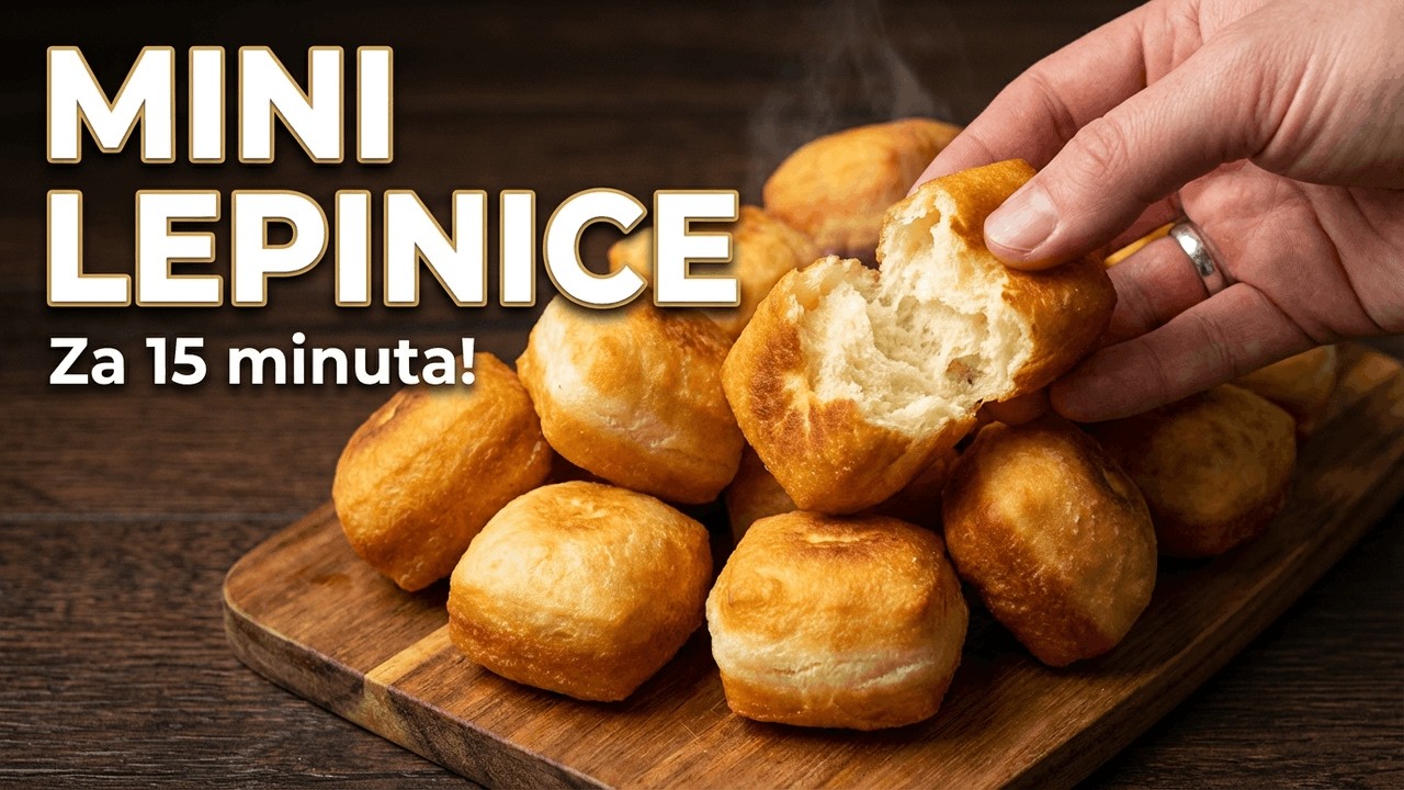 Brze mini lepinje za lagani doručak