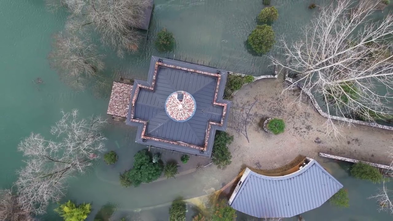 Flooded Ranch (Poplavljen Ranc) DJI Air 3S 4k 60fps Unedited video