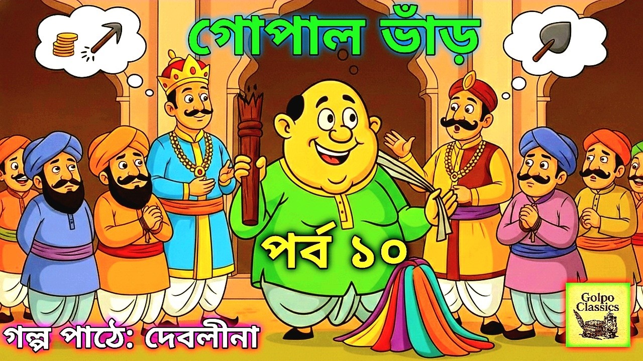 নবাবের দরবারে গোপাল এর কিস্তিমাত । Gopal Bhar | গোপাল ভাঁড় । পর্ব  ১০ । Bengali Audiostory |