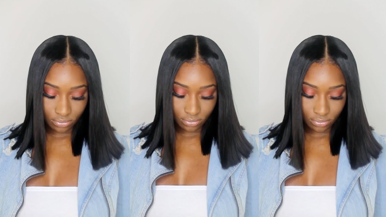 Kim Kardashian Blunt Cut Hairstyle | Natural Makeup Tutorial