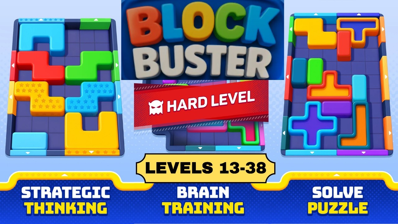 Satisfying Brain Training: Feeding the Colors 🧠 | 25 Levels of Wisdom - Block Buster (Android)