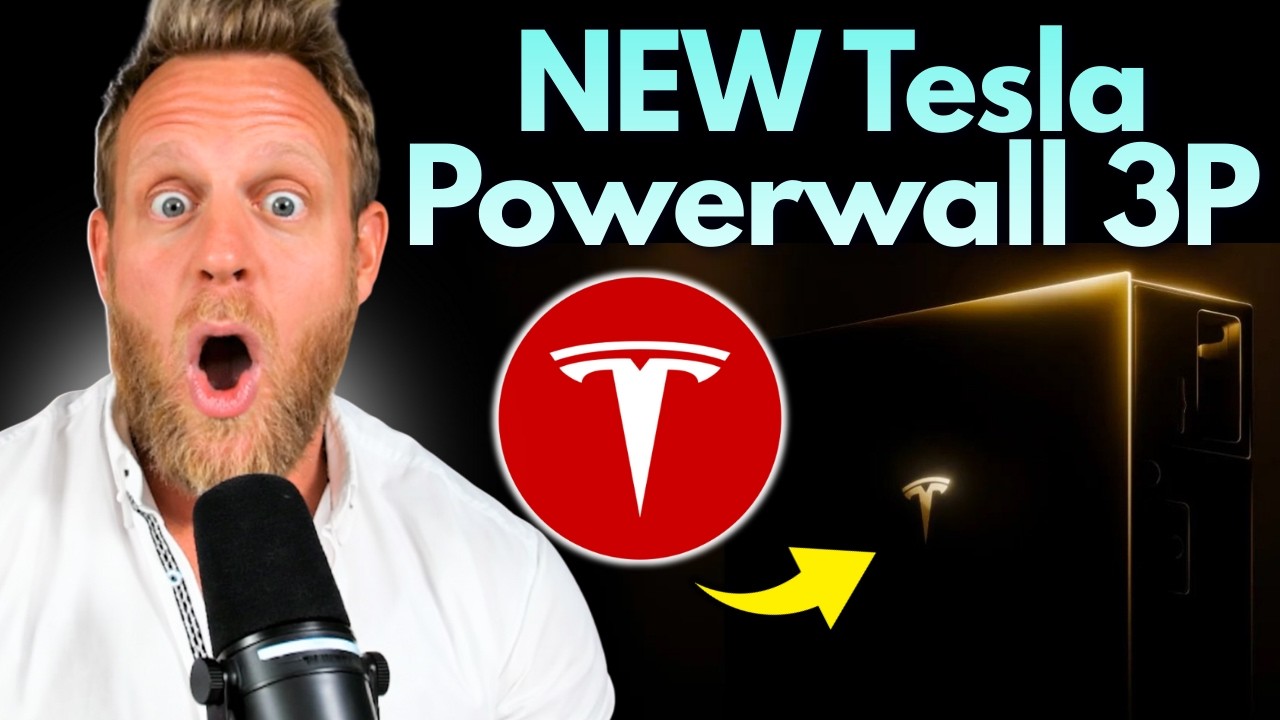 ONE BOX, THREE PHASES: Tesla Just Revealed the NEW Powerwall 3P Battery