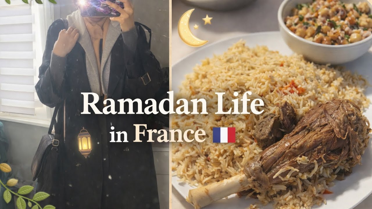 Only 2 Hours Before Work in Ramadan 😳 | Cleaning, Cooking & Real Life in France