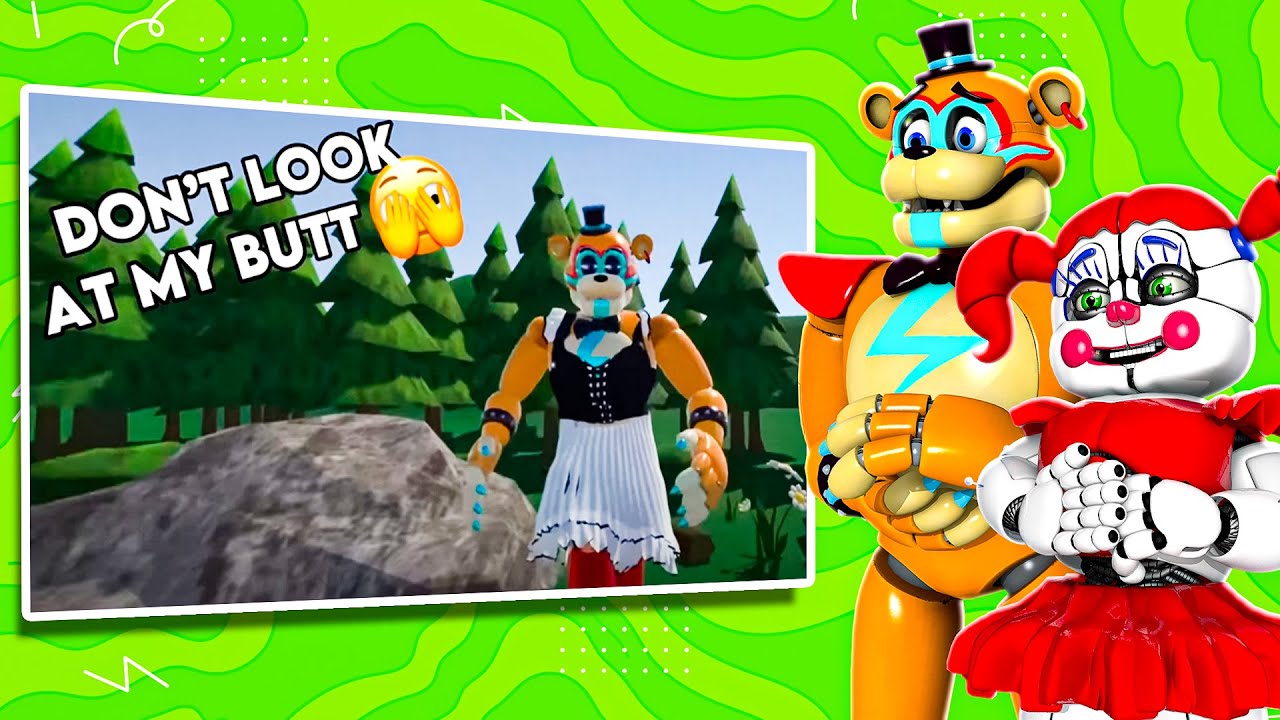 Reacting to TSBS Being UNHINGED with Glamrock Freddy and Circus Baby