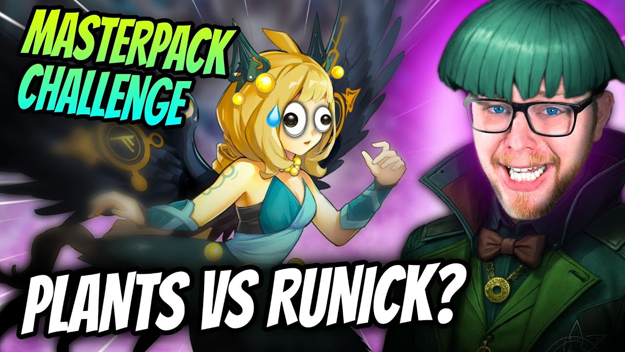 Trash Plants vs Runick Stun? Yu-Gi-Oh! Master Pack Challenge #93