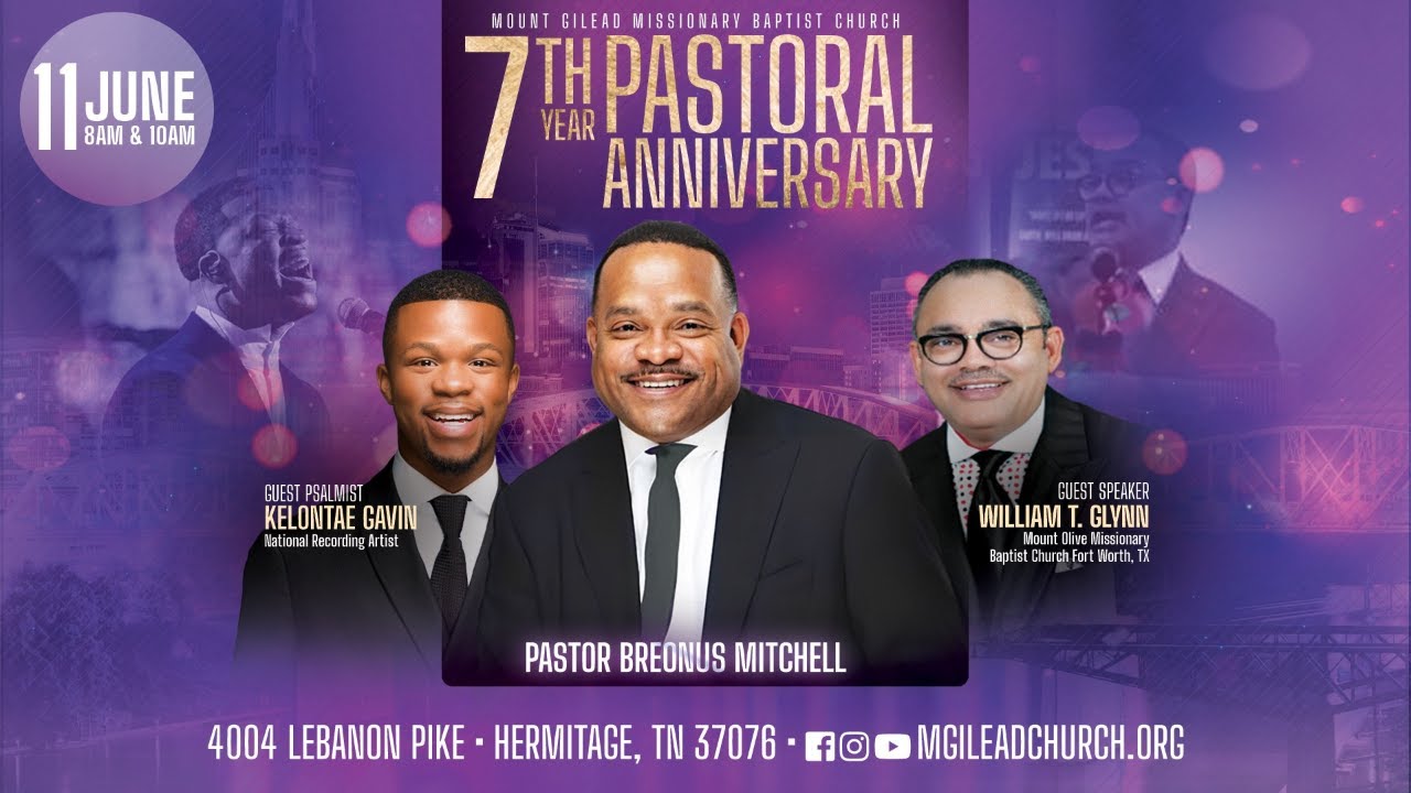 Kelontae Gavin | 7th Pastoral Anniversary | Sunday June 11, 2023